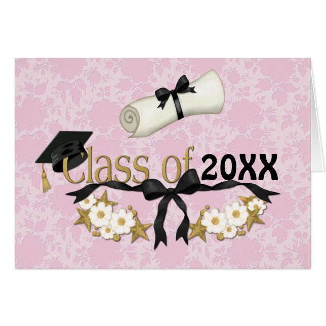 Classy Grad Floral (Vorderseite (Horizontal))