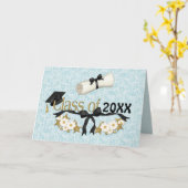 Classy Grad Floral Karte (Gelbe Blume)