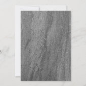 Classy Granite Bar Mitzvah Einladung (Rückseite)