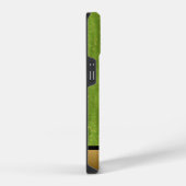 Classy Green Gold Marmor Muster iPhone / Android Hülle (Rechte Seite)