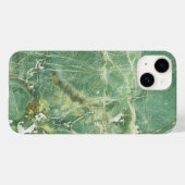 Classy Green White Marble Muster iPhone / Android Case-Mate iPhone Hülle (Rückseite (Horizontal))