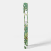 Classy Green White Marble Muster iPhone / Android Case-Mate iPhone Hülle (Rückseite / Links)