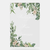 Classy Greenerity Willkommenszeichen Acrylschild (Vorderseite)