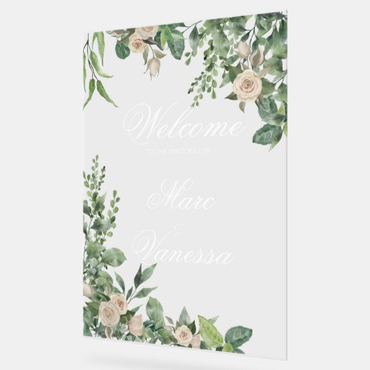 Classy Greenerity Willkommenszeichen Acrylschild (Winkel)