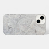Classy Grey Marble iPhone Hülle (Rückseite (Horizontal))