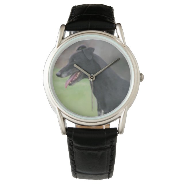 Classy Greyhound Watch by Hevener Armbanduhr (Vorderseite)