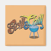 Classy Grillin" Magnet (Vorne)