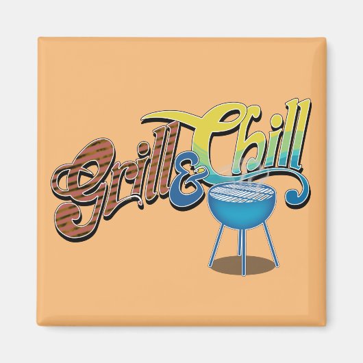 Classy Grillin" Magnet (Vorne)