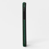 Classy grundgreen irisches Glück Kleeblatt Case-Mate iPhone Hülle (Hinten/Links)