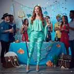 Classy Halloween Kostüm Mermaid Scales Muster Leggings<br><div class="desc">Dieses lustige,  neuartige Mermaid-Skalen-Muster-Design ist großartig für ein Halloween-Kostüm. Das moderne Design kann auch als Geschenk für einen Geburtstag,  Geburtstag,  Muttertag oder jeden Anlass gegeben werden.</div>