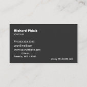 Classy Handy Tools Handyman Visitenkarte (Rückseite)