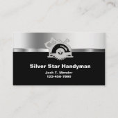 Classy Handyman Business Cards Visitenkarte (Vorderseite)