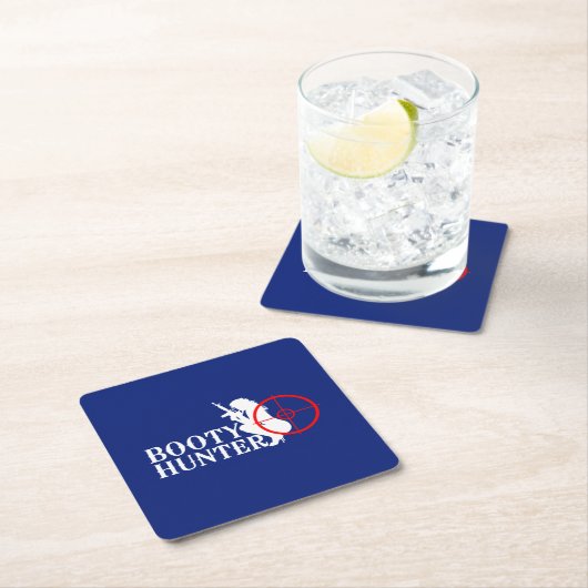 Classy Hintern Hunter Rechteckiger Pappuntersetzer (Vor Ort)