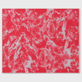 Classy Holiday Red Marble Look Geschenkpapier (Flach)
