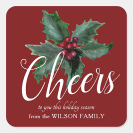 Classy Holly danke Ihnen Stickers