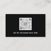 Classy House Cleanservice Haushaltshilfe QR Code Visitenkarte (Rückseite)