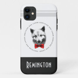 Classy Hund Lover Shiba Inu Bow Krawatte Ihren Nam Case-Mate iPhone Hülle