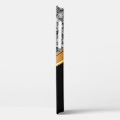 Classy Imitats Crystal Bing Monogramm Case-Mate iPhone Hülle (Rückseite / Links)