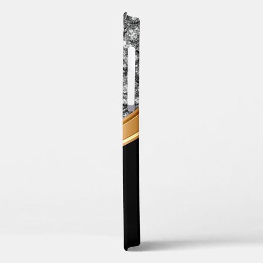 Classy Imitats Crystal Bing Monogramm Case-Mate iPhone Hülle (Rückseite / Links)