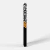 Classy Imitats Crystal Bing Monogramm iPhone Hülle (Rechte Seite)