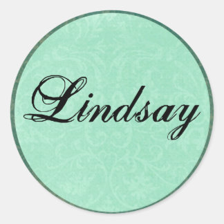 Classy Individuelle Name Stickers