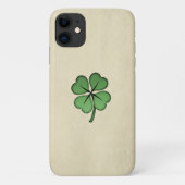 Classy Irish Lucky Kleeblatt Case-Mate iPhone Hülle (Rückseite)