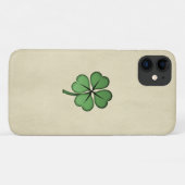Classy Irish Lucky Kleeblatt Case-Mate iPhone Hülle (Rückseite (Horizontal))