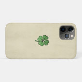Classy Irish Lucky Kleeblatt Case-Mate iPhone Hülle (Rückseite (Horizontal))