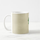 Classy Irish Lucky Kleeblatt Kaffeetasse (Links)