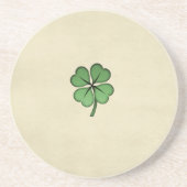 Classy Irish Lucky Kleeblatt Untersetzer (Vorne)