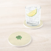 Classy Irish Lucky Kleeblatt Untersetzer (Seite)