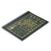 Classy Jane Austen Pride and Prejudice Book Cover Notizblock (Linke Seite)