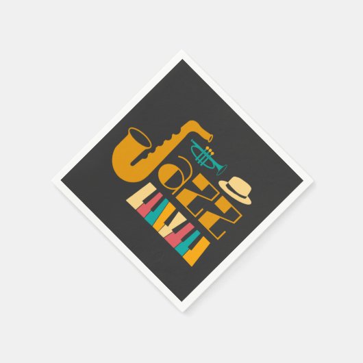 Classy Jazz Soul Serviette (Ecke)