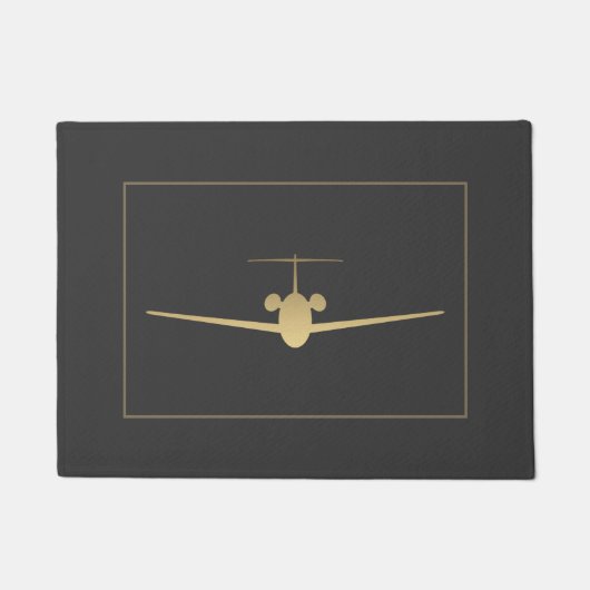 Classy-Jet-Flugzeug Fußmatte (Vorderseite)