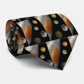 Classy Jupiter und ihre Monde Krawatte (Gerollt)