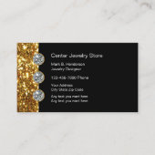 Classy Juwelier Visitenkarte (Vorderseite)