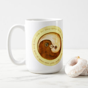 Classy Kaffee Tasse Yin Yang Goldmedaille Tauben