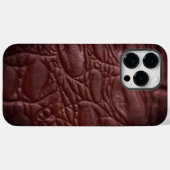 Classy Leather Texture Case-Mate iPhone Hülle (Rückseite (Horizontal))