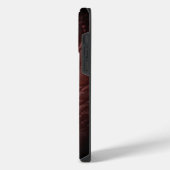 Classy Leather Texture iPhone Hülle (Linke Seite)