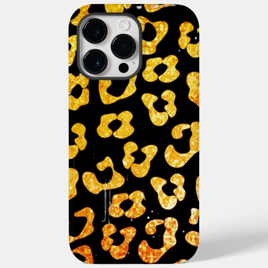 Classy Leopard Muster Case-Mate iPhone Hülle (Rückseite)