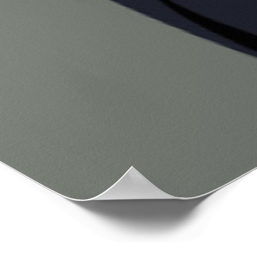 Classy Lion Poster (Ecke)