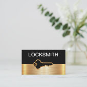Classy Locksmith Security Business Cards Visitenkarte (Stehend Vorderseite)