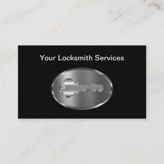 Classy Locksmith Visitenkarte (Vorderseite)