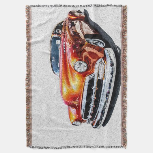 Classy Lowrider Throw Blanket Decke (Vorderseite Vertikal)
