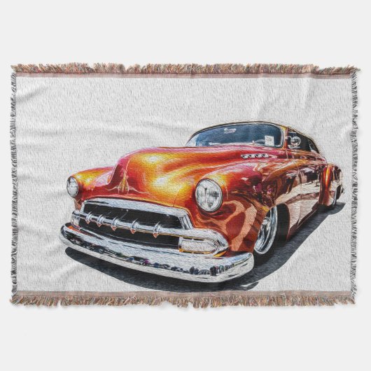 Classy Lowrider Throw Blanket Decke (Vorderseite)