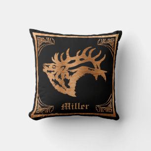Classy Majestic Bull Elk Kissen