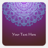 Classy Mandala Sticker (Vorderseite)