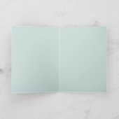 Classy Marble Wedding Vielen Dank Dankeskarte (Innenseite)