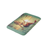 Classy Martini Mermaid Thunder_Cove Badematte (Schrägansicht)