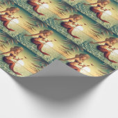 Classy Martini Mermaid Thunder_Cove Geschenkpapier (Ecke)